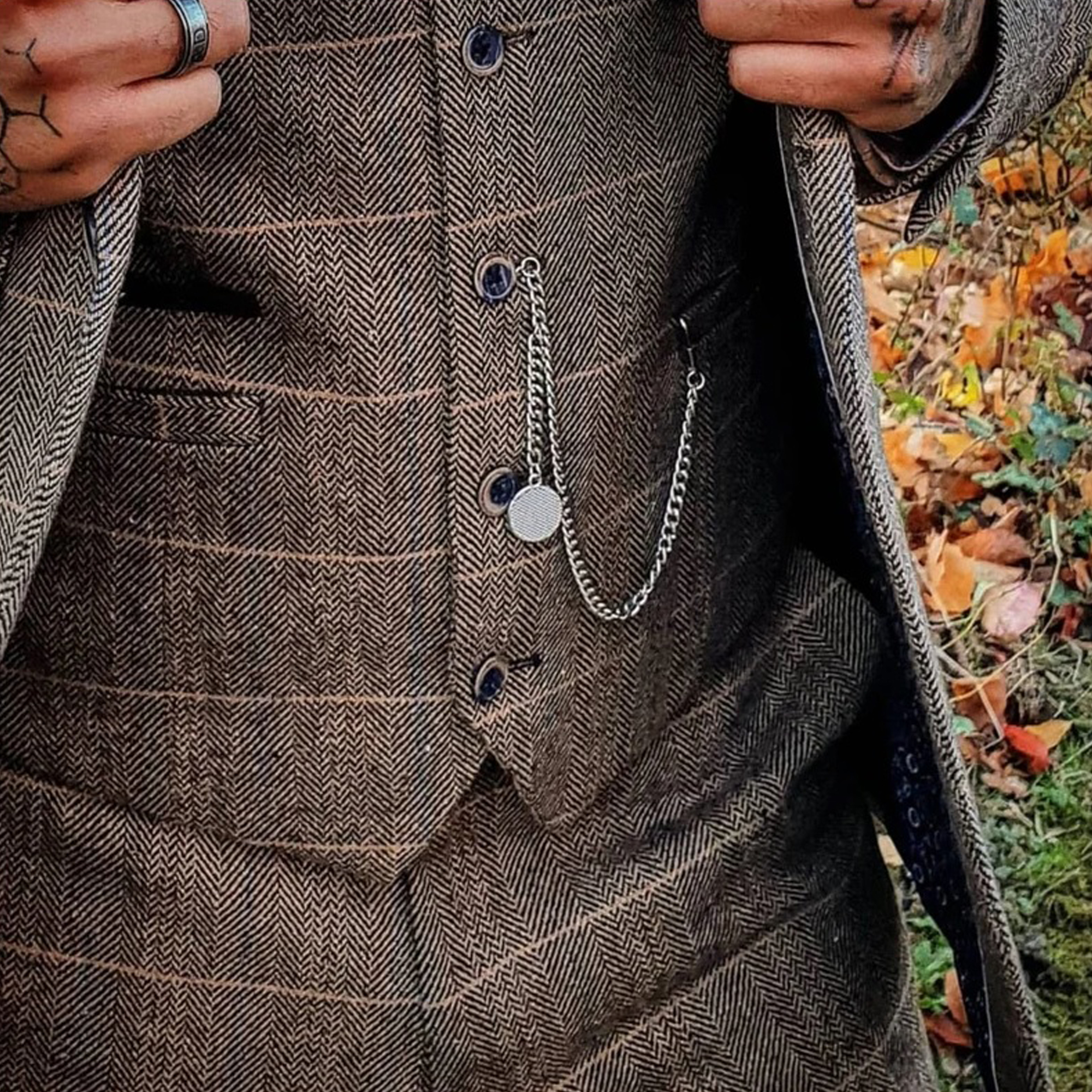 Waistcoat Chain Peaky Blinders Retro Suit Accessory | SuitsMe