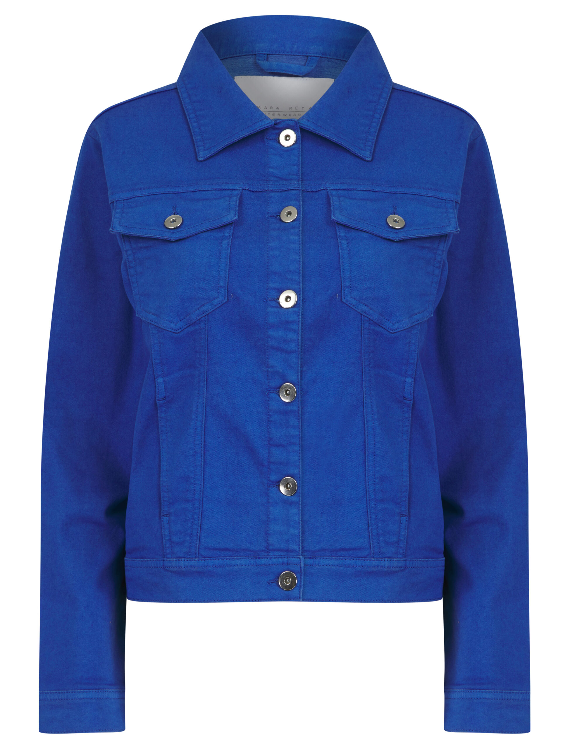 Women's Stretch Denim Jacket Summer Bright Fashion Coat - Image 14