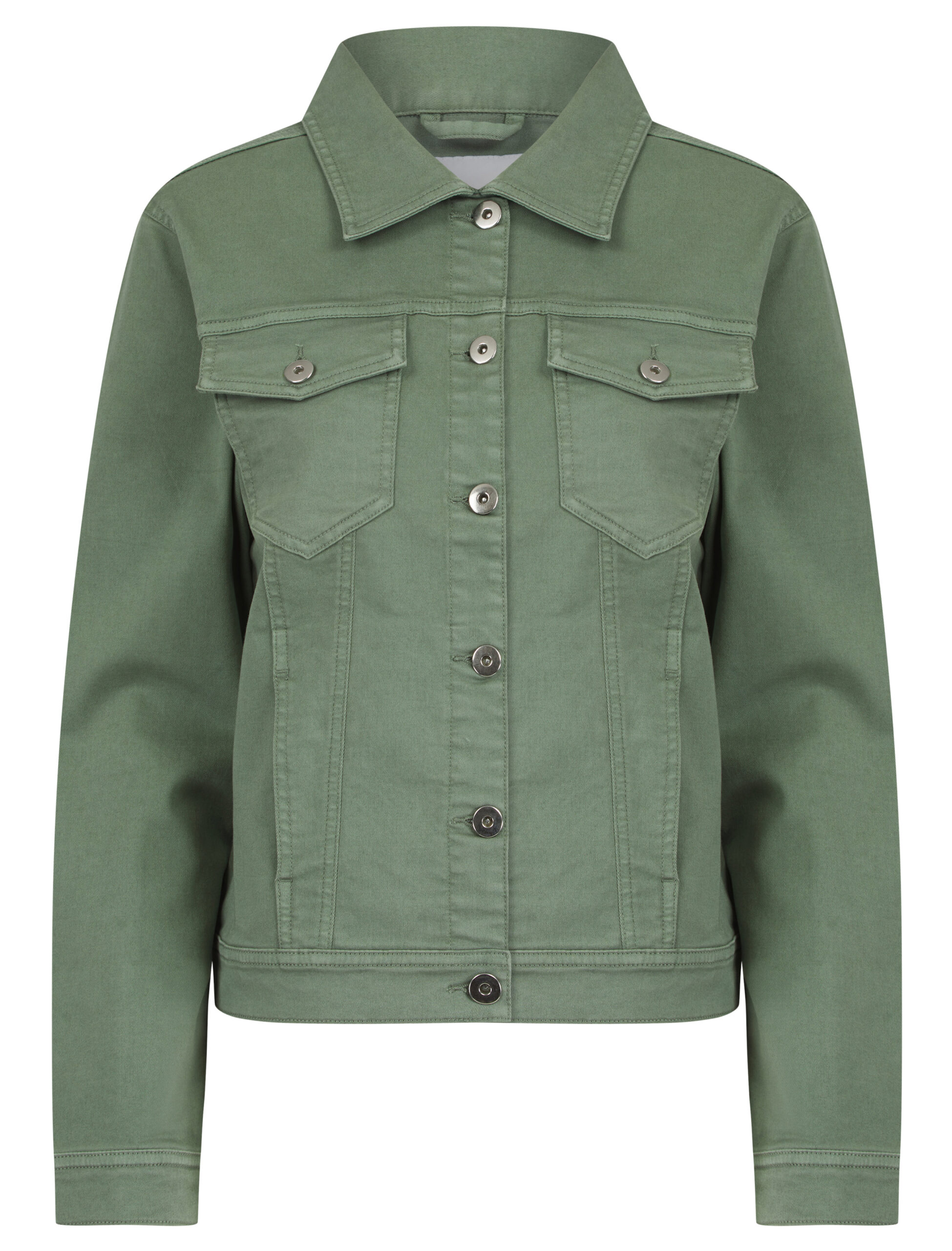 Women's Stretch Denim Jacket Summer Bright Fashion Coat - Image 18