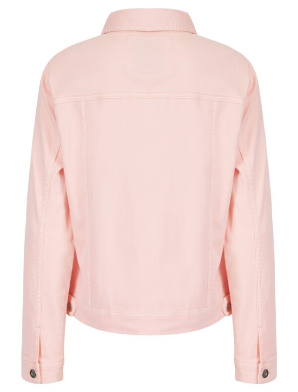 Amara Reya Women’s Baby Pink Denim Jacket | SuitsMe