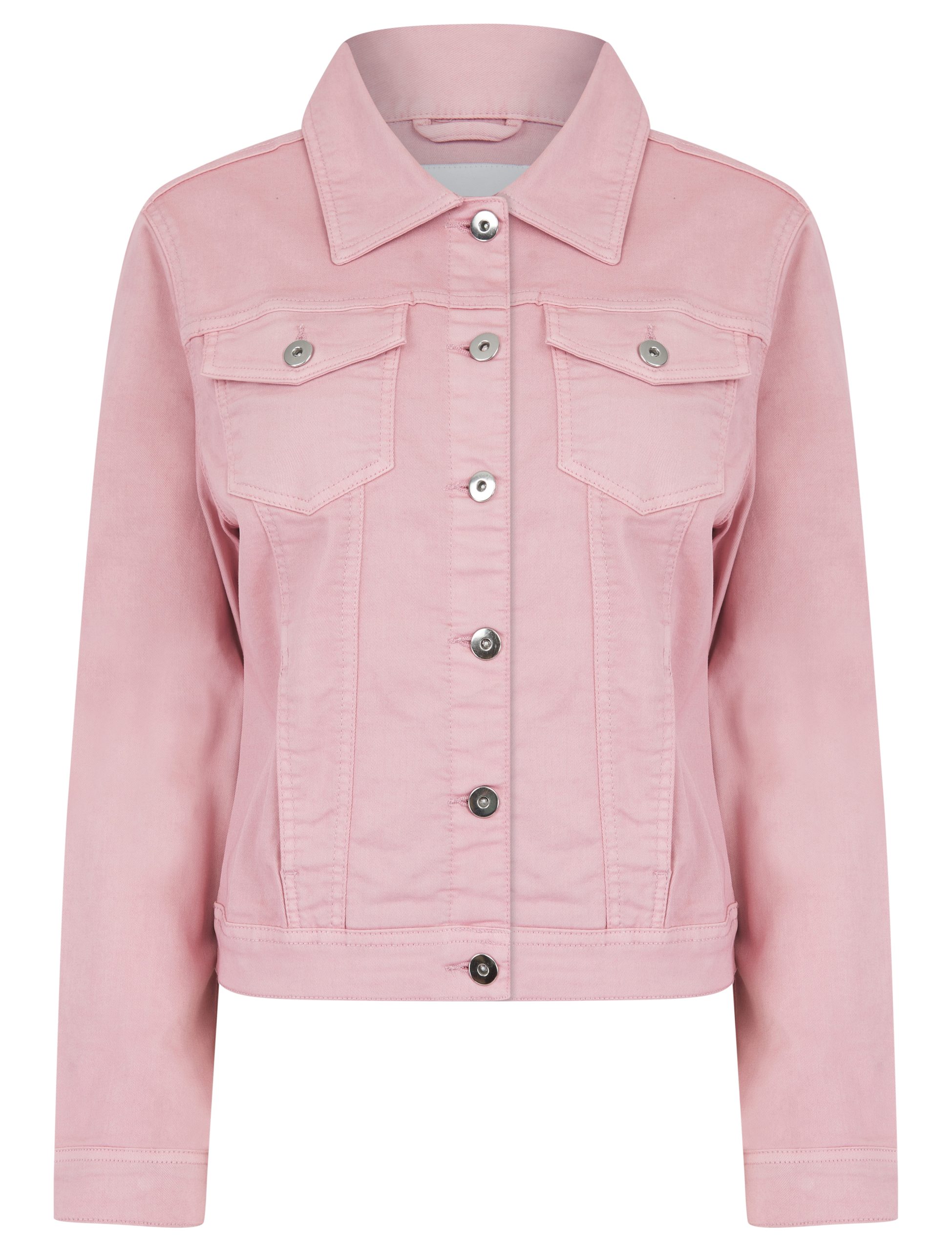 Amara Reya Women’s Pink Denim Jacket - Image 2
