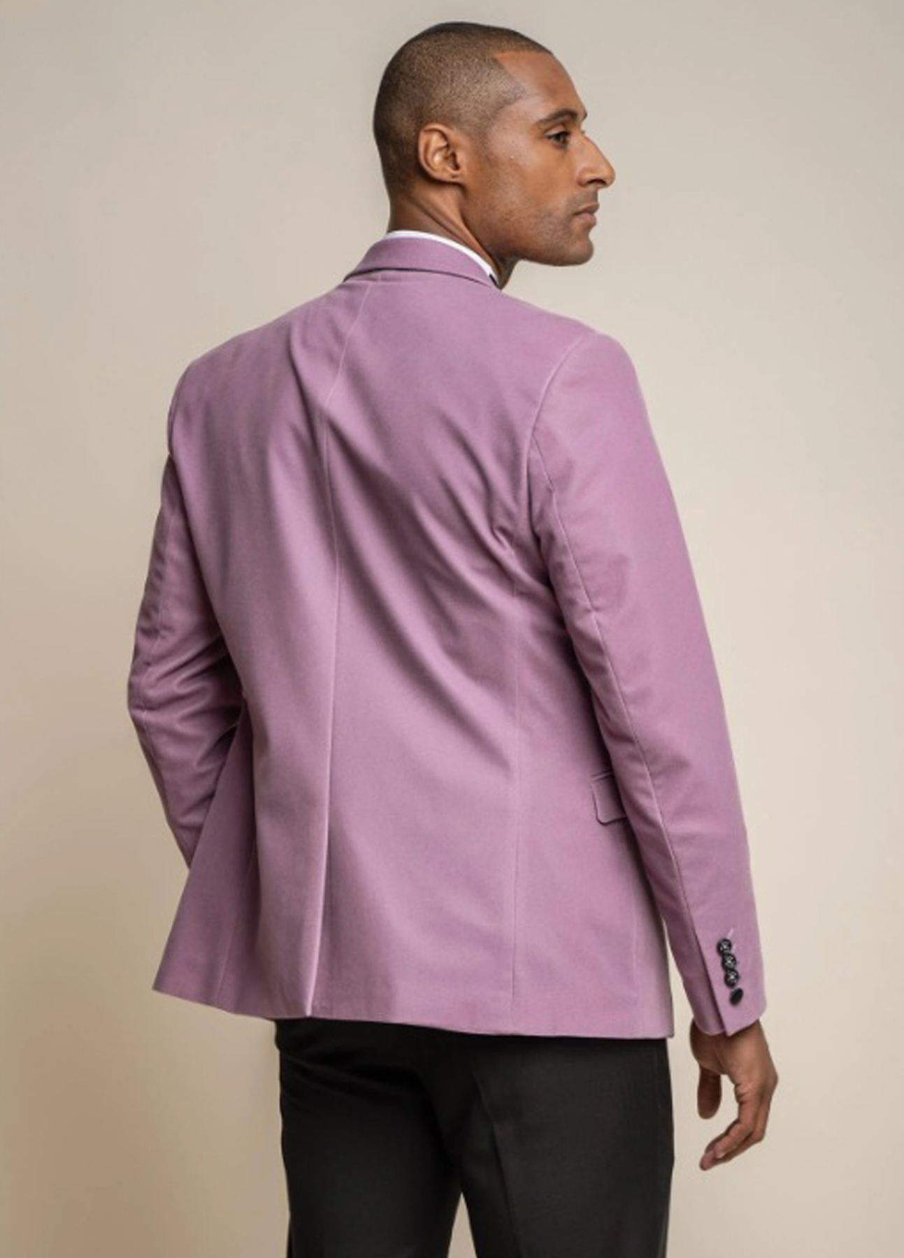 Cavani Velvet Blazer Smart Formal Dinner Prom Jacket - Image 14