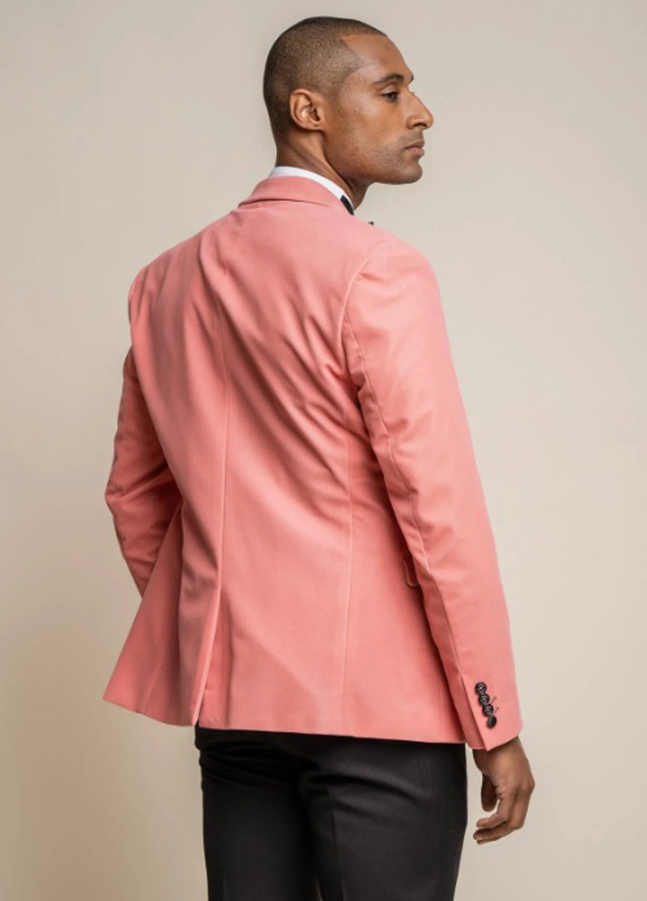 Cavani Velvet Blazer Smart Formal Dinner Prom Jacket - Image 18