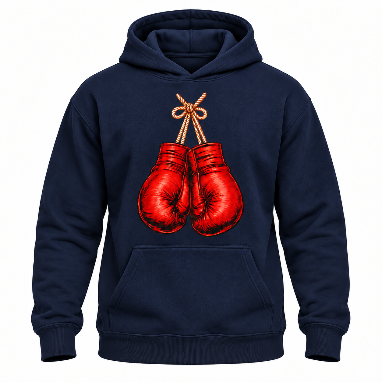 Boxing Gloves Graphic Hoodie - Unisex Pullover - Image 4
